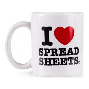 Šalica - I Love Spreadsheets
