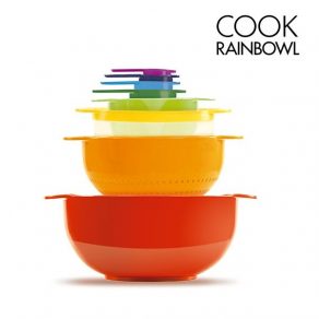 Cook Rainbow kuhinjske posude, 8 dijelova