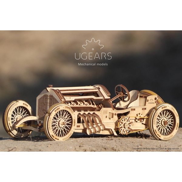 Ugears drvena maketa - U-9 Grand Prix automobil