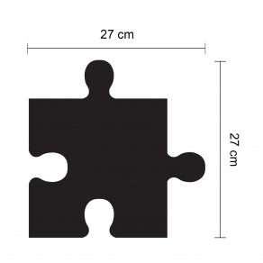 Dekorativna naljepnica - puzzle - školska ploča