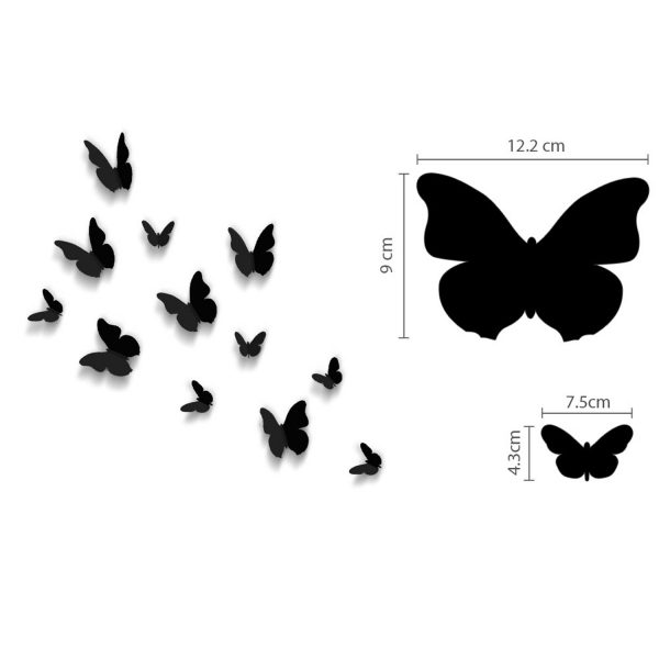 Dekorativna naljepnica - 3D leptiri