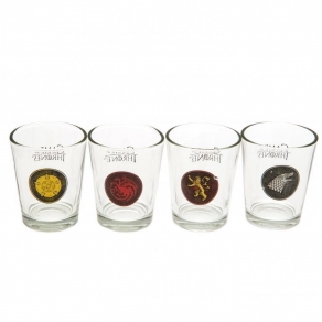 Game of Thrones – čašice za žestoka pića, 4 kom