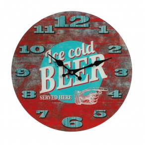 Zidni sat – Ice Cold Beer Vintage
