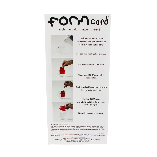 FORMcard - crno-bijeli, 3 kom