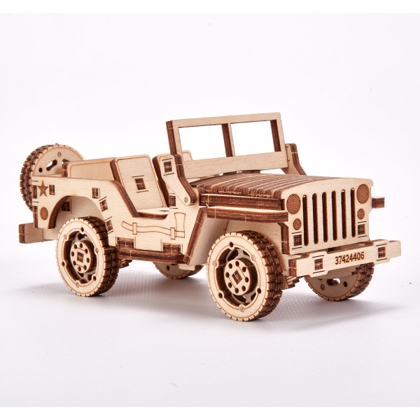 Wood Trick drvena maketa – Jeep
