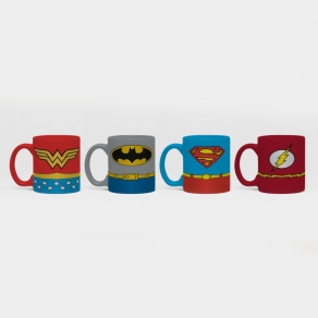 DC – šalice za espresso Justice League, 4 kom