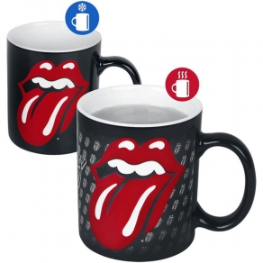 The Rolling Stones – termoreaktivna šalica logo