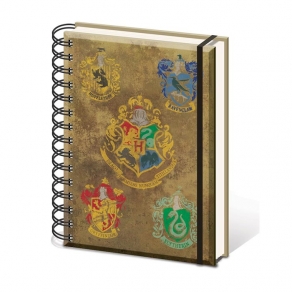 Harry Potter - bilježnica domovi