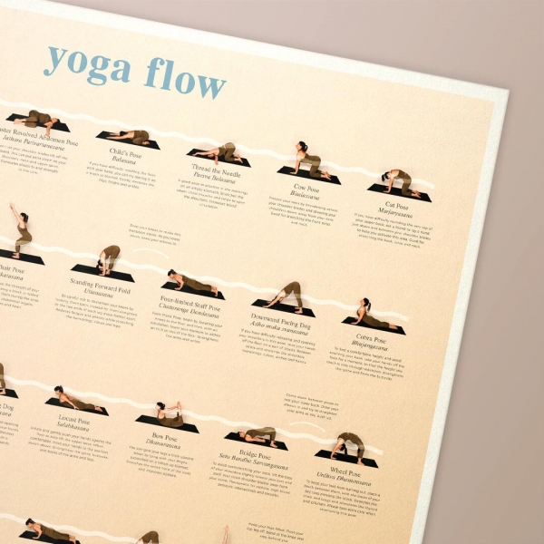 Calm Club - Poster yoga vježbe