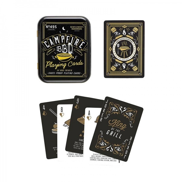 Gentlemen's Hardware - Vodootporne igraće karte BBQ No. 495