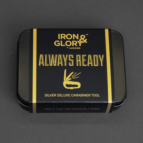 Iron & Glory - Multifunkcionalni privjesak za ključeve Always Ready