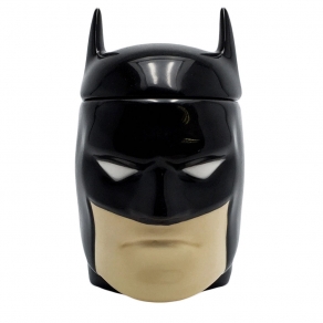 DC - šalica 3D s poklopcem Batman