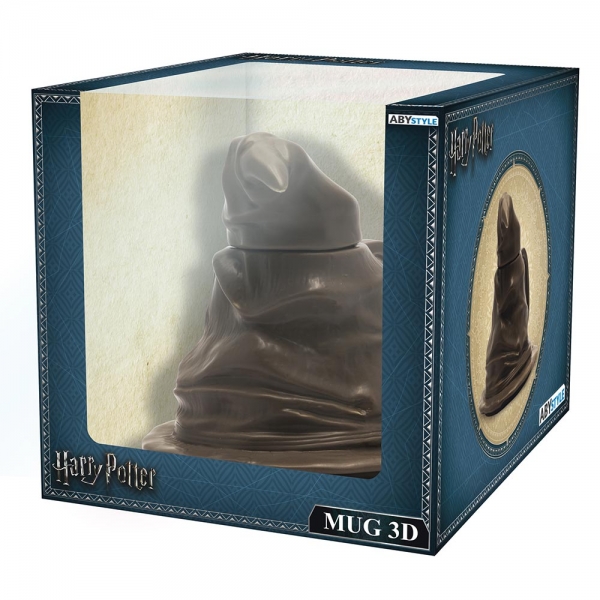 Harry Potter - šalica 3D s poklopcem Šešir za sortiranje