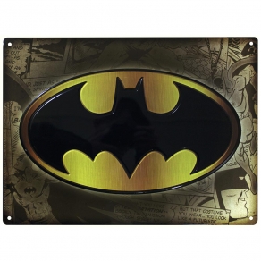 DC - ukrasna metalna pločica Batman
