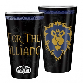 World of Warcraft - čaša For The Alliance 400 ml