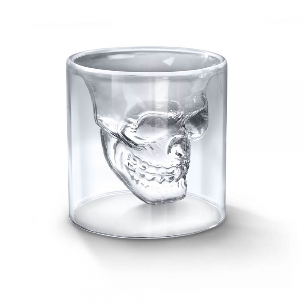Čašica za žestoko piće - 3D lubanja