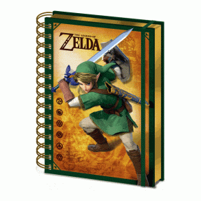 Zelda - bilježnica s 3D efektom
