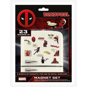 Marvel - Deadpool set magneta, 23 kom