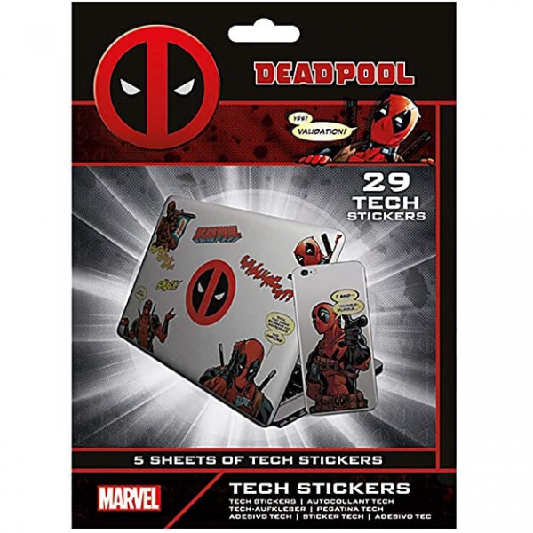 Marvel - Deadpool set naljepnica, 29 kom