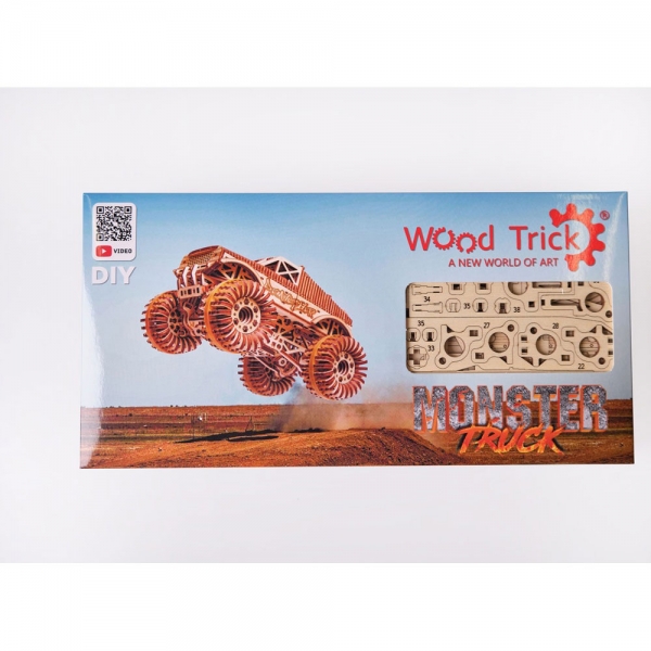 Wood Trick drvena maketa – Monster Truck