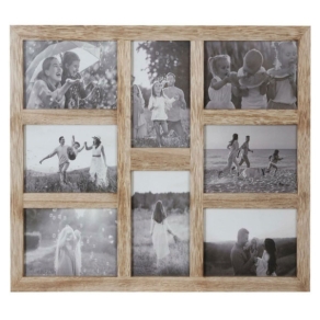 Okvir za 8 slika Wood, 45 x 35