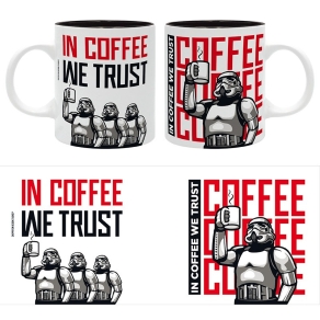 Original Stormtrooper - šalica In Coffee We Trust