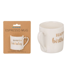 Šalica za espresso – Happy Birthday