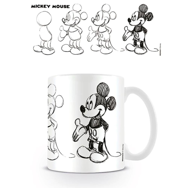 Disney - šalica Mickey Sketch Process