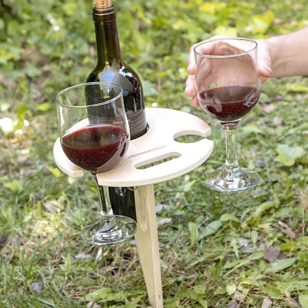 Vanjski stol za vino preklopni
