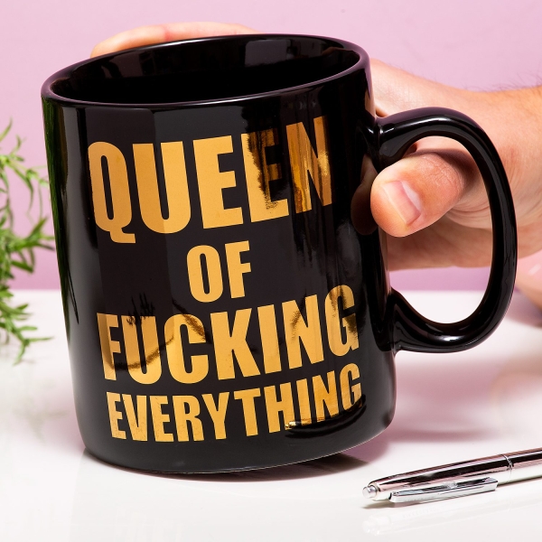 Šalica XXL - Queen of Fucking Everything