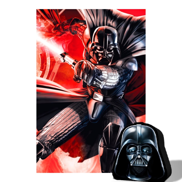 Star Wars – puzzle 3D efekt Darth Vader