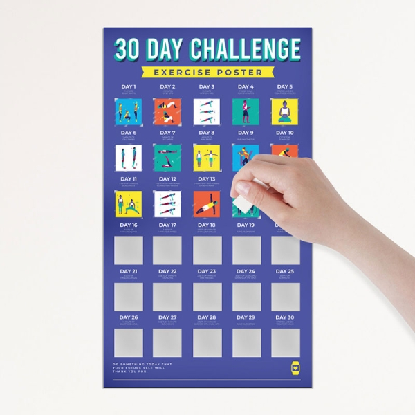 Poster strugalica – 30 dana treninga