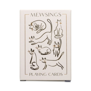 Designworks – igraće karte mačke