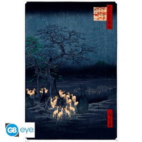 Hiroshige – poster New Years Eve Foxfire 91,5 cm x 61 cm