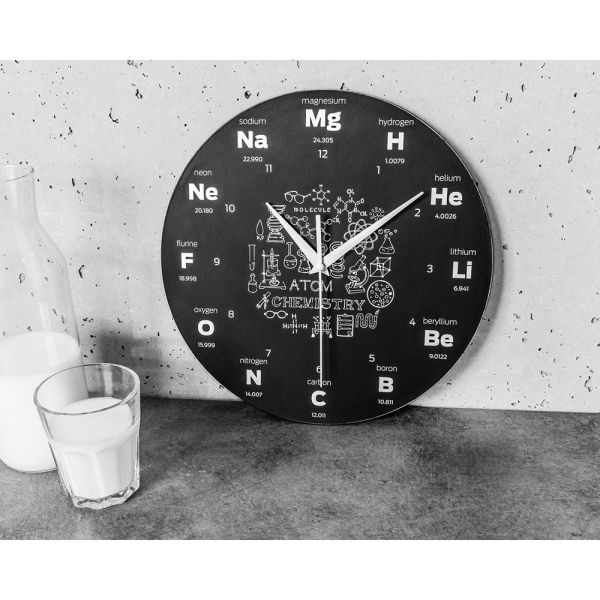 Zidni sat – kemija