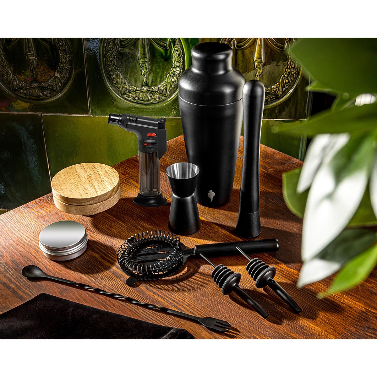 Poklon paket Deluxe – set za koktele i smoker