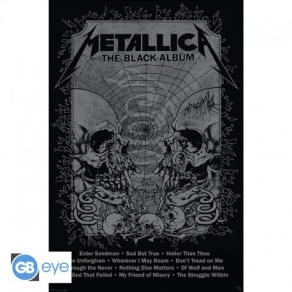 Metallica – poster The Black Album 91,5 x 61 cm