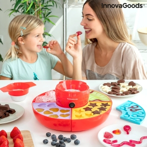 Komplet za fondue i izradu čokoladica i bonbona