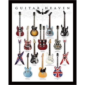 Guitar Heaven – mini poster 40 x 50 cm
