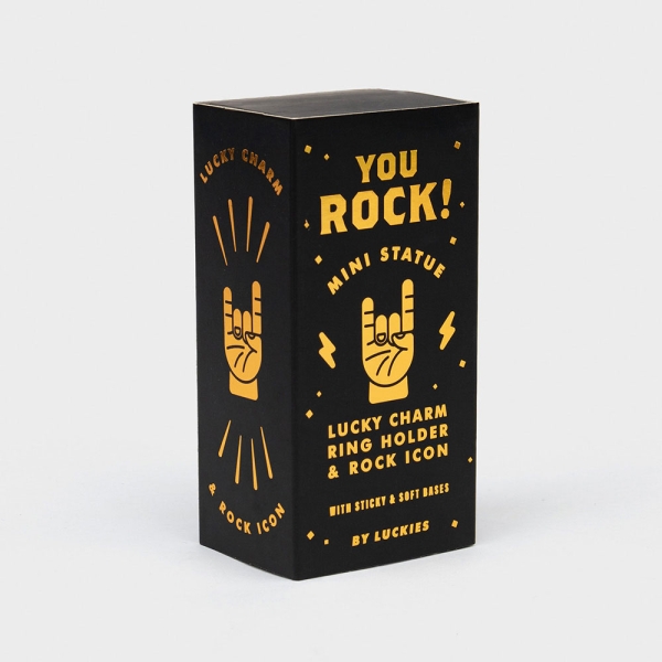 Luckies – You Rock ukrasni kipić za prstenje