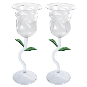 Poklon set – čaše u obliku ruže