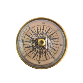 Kompas – drvena kutija mjed