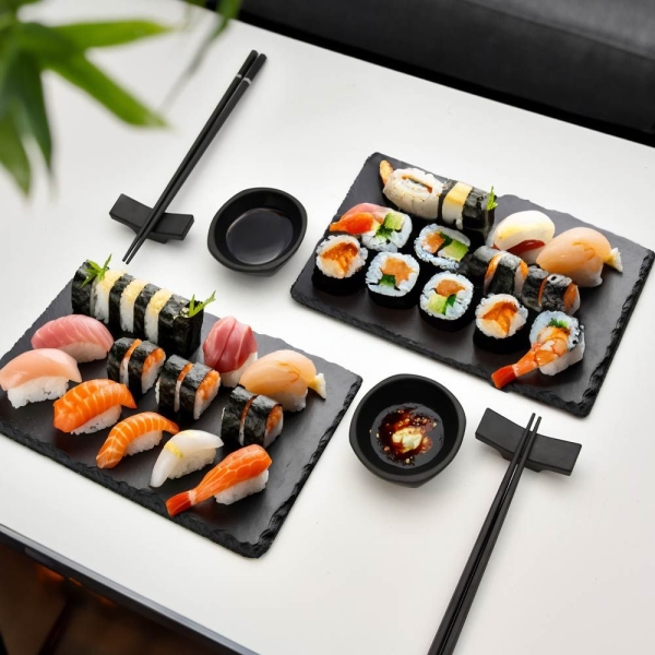 Sushi komplet za jelo za dvoje 8 kom