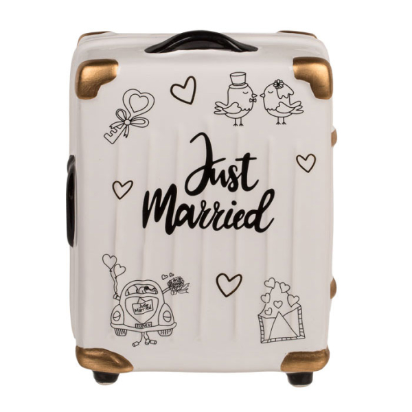 Štedna kasica – kovčeg Just Married