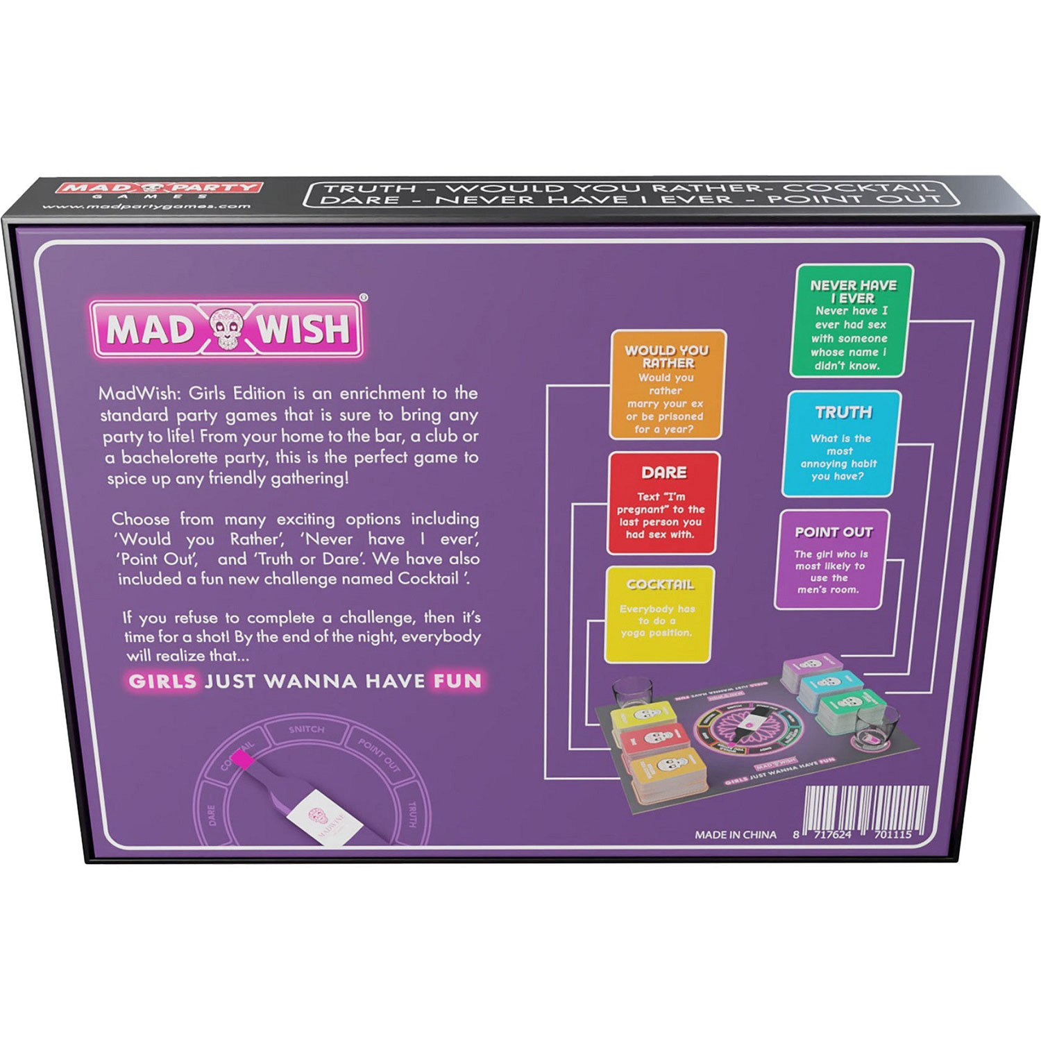 Mad Wish – Party Game Girls Edition
