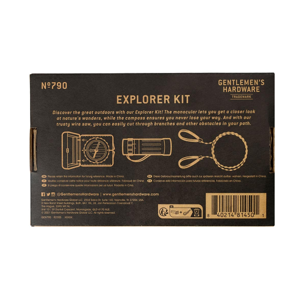 Gentlemen's Hardware – Explorer Kit