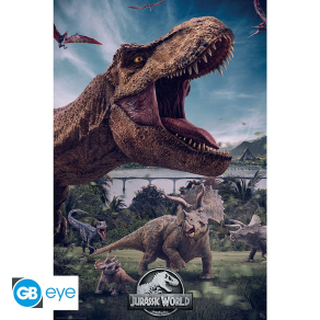 Jurassic World – poster 91.5x61 cm