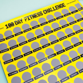 Poster strugalica – 100 dana treninga