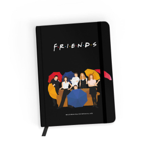 Friends – bilježnica siluete