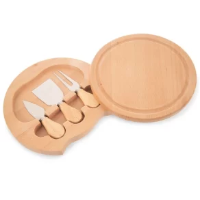 Set za sir s noževima – preklopni 4 kom
